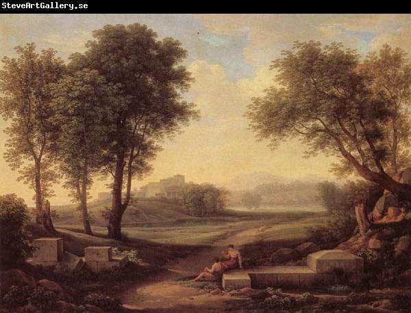 Johann Christian Reinhart An Ideal Landscape